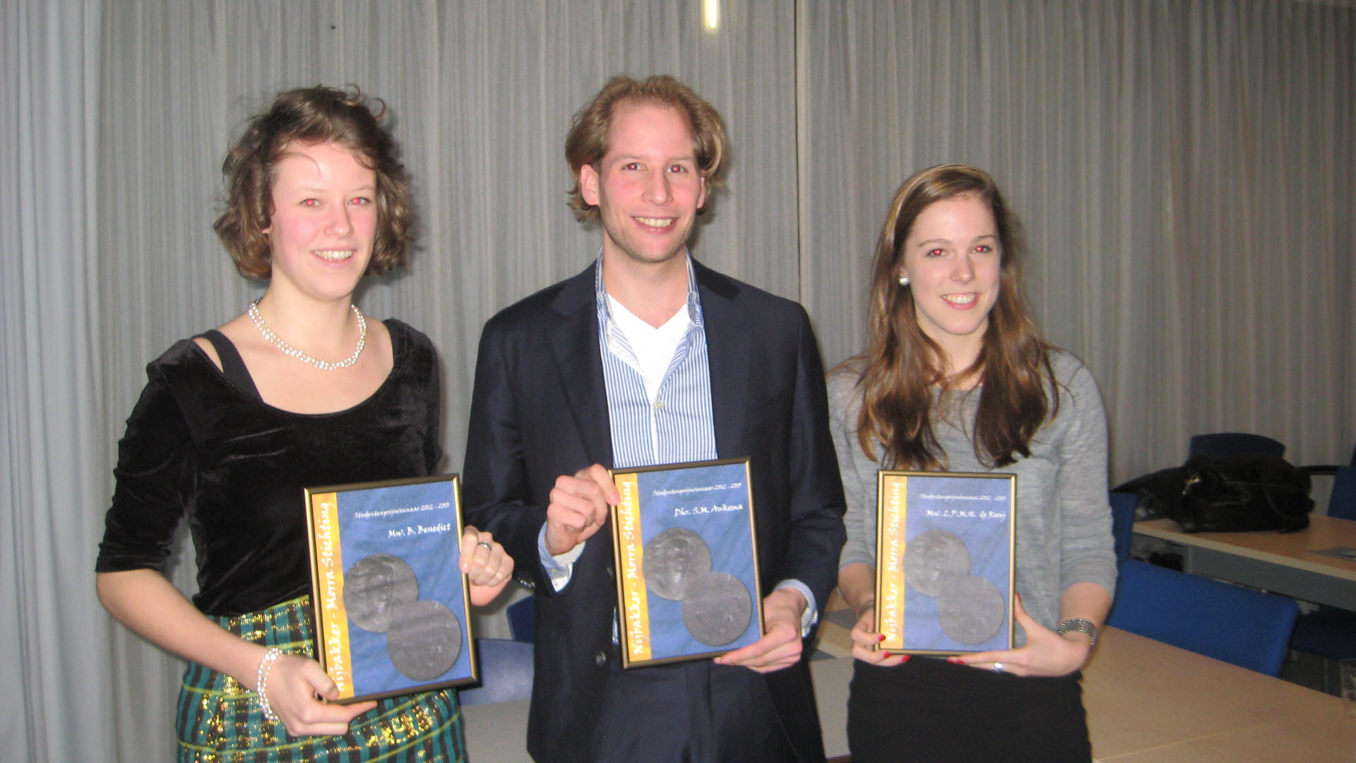 Nijbakker-Morra Stichting Prijswinnaars 2012-13